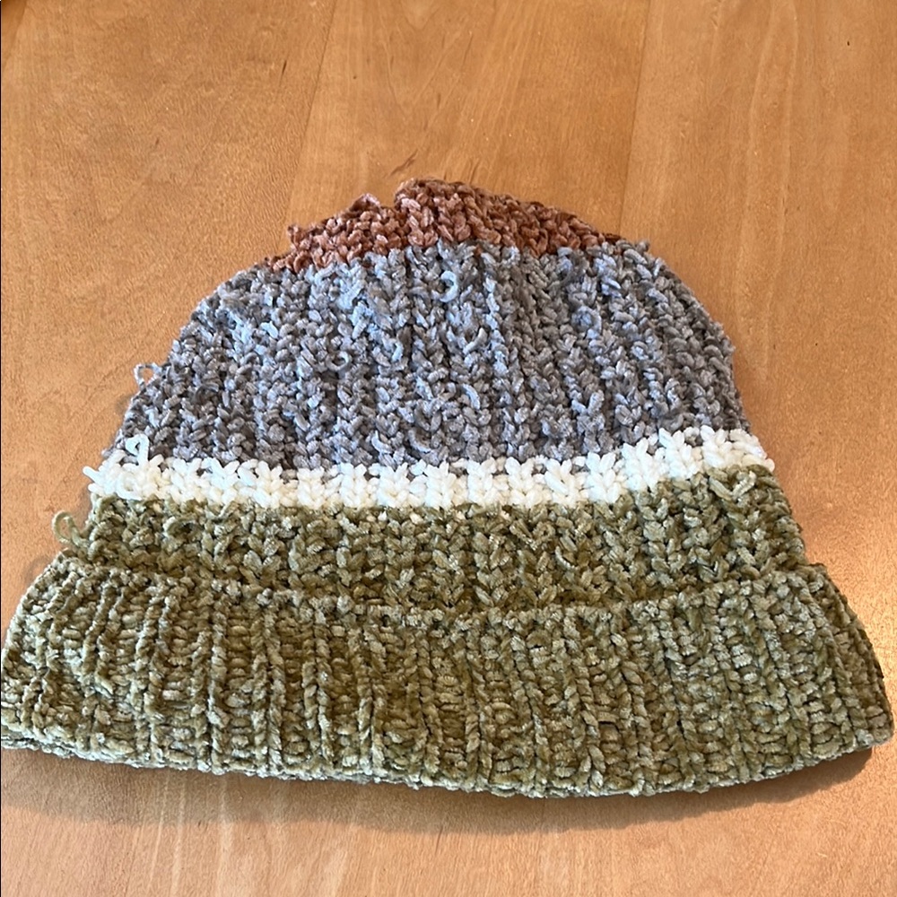 Cozy Multicolor Knit Beanie from Spain